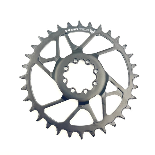 SRAM S1000 T-TYPE EAGLE BOOST 12V Staal Direct Mount Offset 3mm Zwart Mono kettingblad