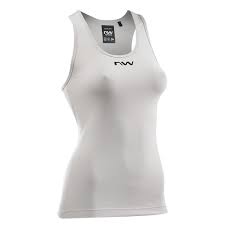 Dames NORTHWAVE ESSENCE TANK Mouwloze Jersey Grijs
