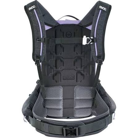 Rugzak met rugsteun EVOC TRAIL PRO 16L Paars