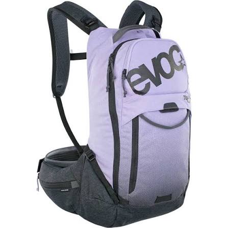 Rugzak met rugsteun EVOC TRAIL PRO 16L Paars