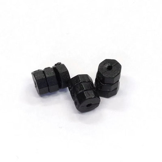 3 x zwarte rem O-ring