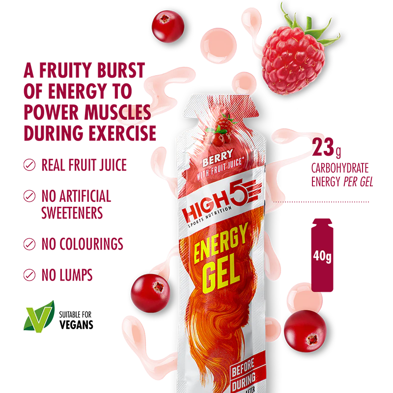 High5 ENERGY GEL Pack (40g) Meng smaken