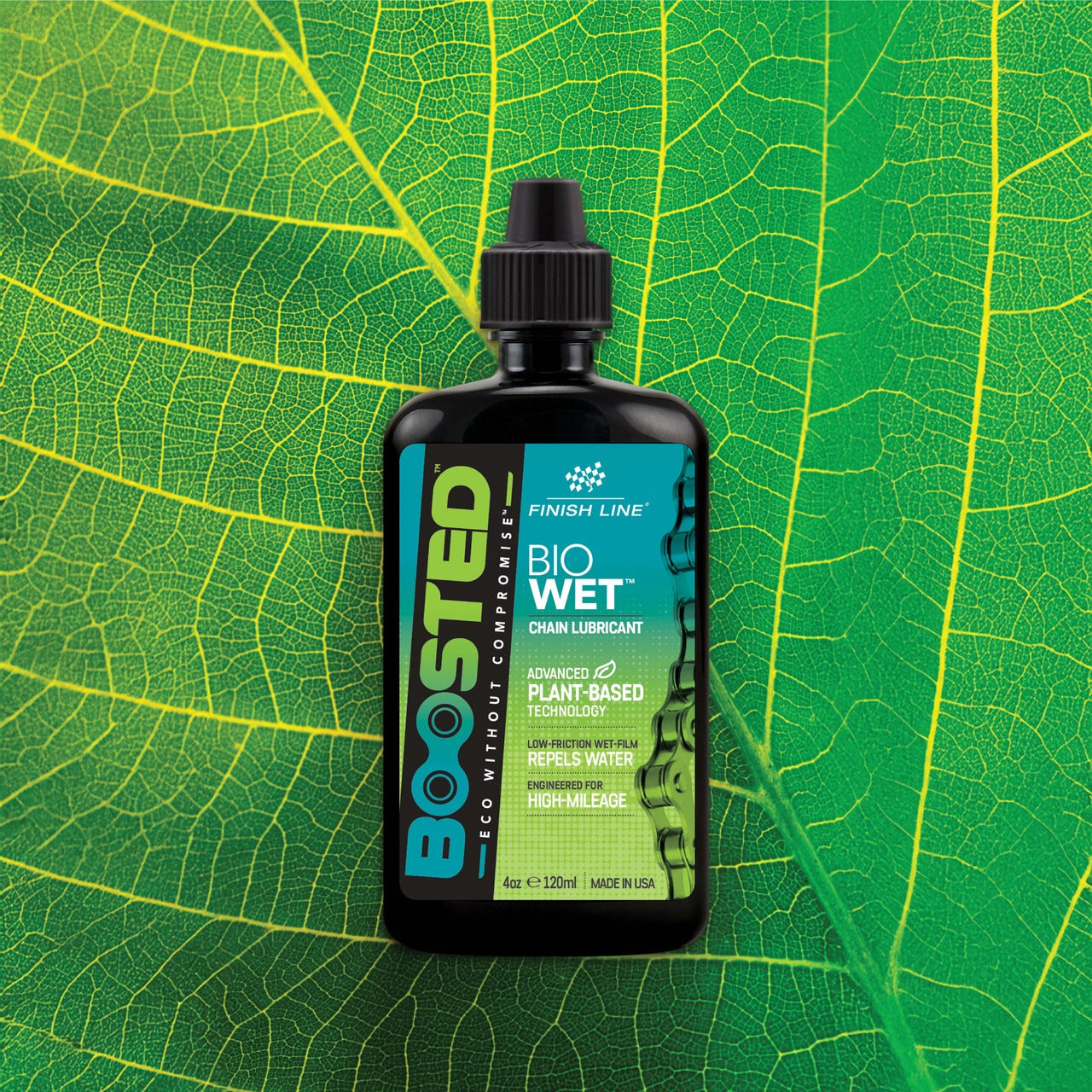 FINISH LINE BOOSTED™ BIO WET Kettingsmeermiddel (60 ml)