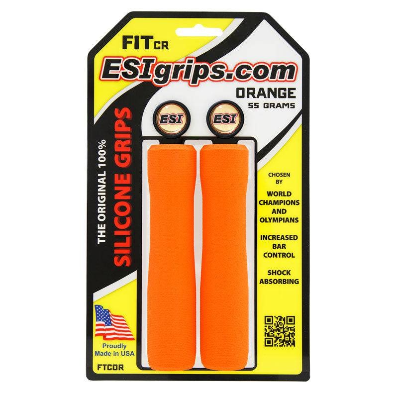 Handvatten ESI FIT CR (CHUNKY/RACER'S EDGE COMBO) 130 mm Oranje