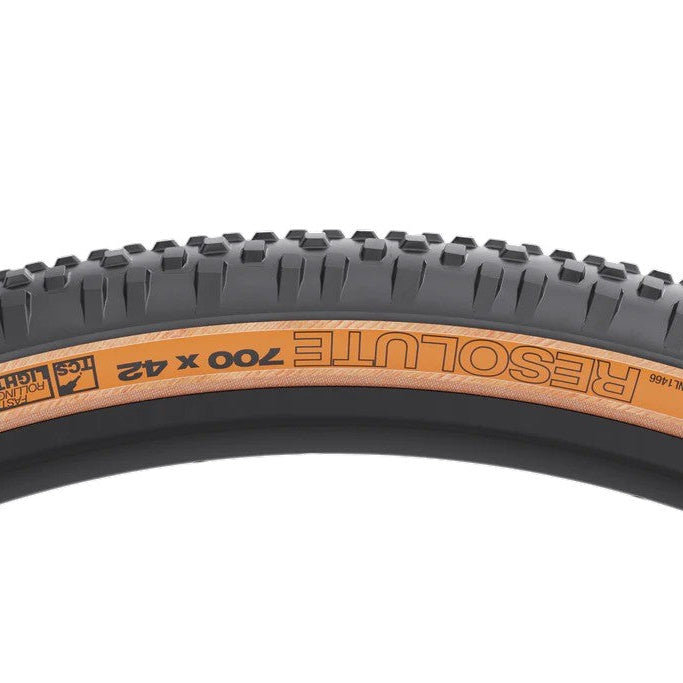 WTB RESOLUTE TCS LIGHT 2025 700x42c Tubeless voorbereid Beige band