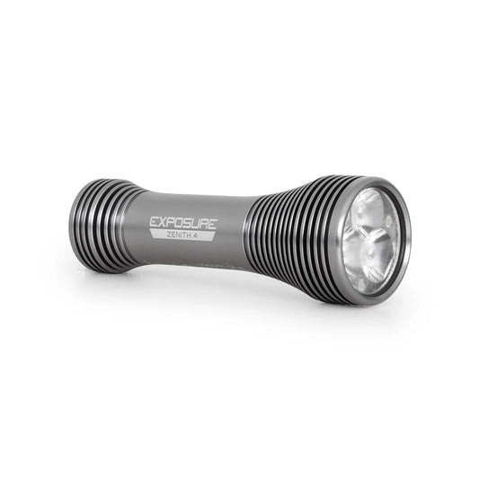 EXPOSURE LIGHTS ZENITH GUN METAL MK4 koplamp met helmbevestiging