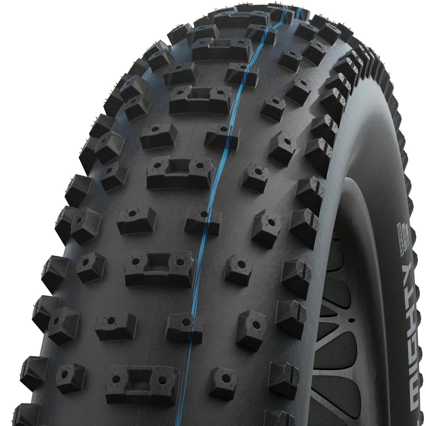 SCHWALBE Al MIGHTY SuperGround Addix-band 26x4,80 Tubeless Easy, soepel, zwart