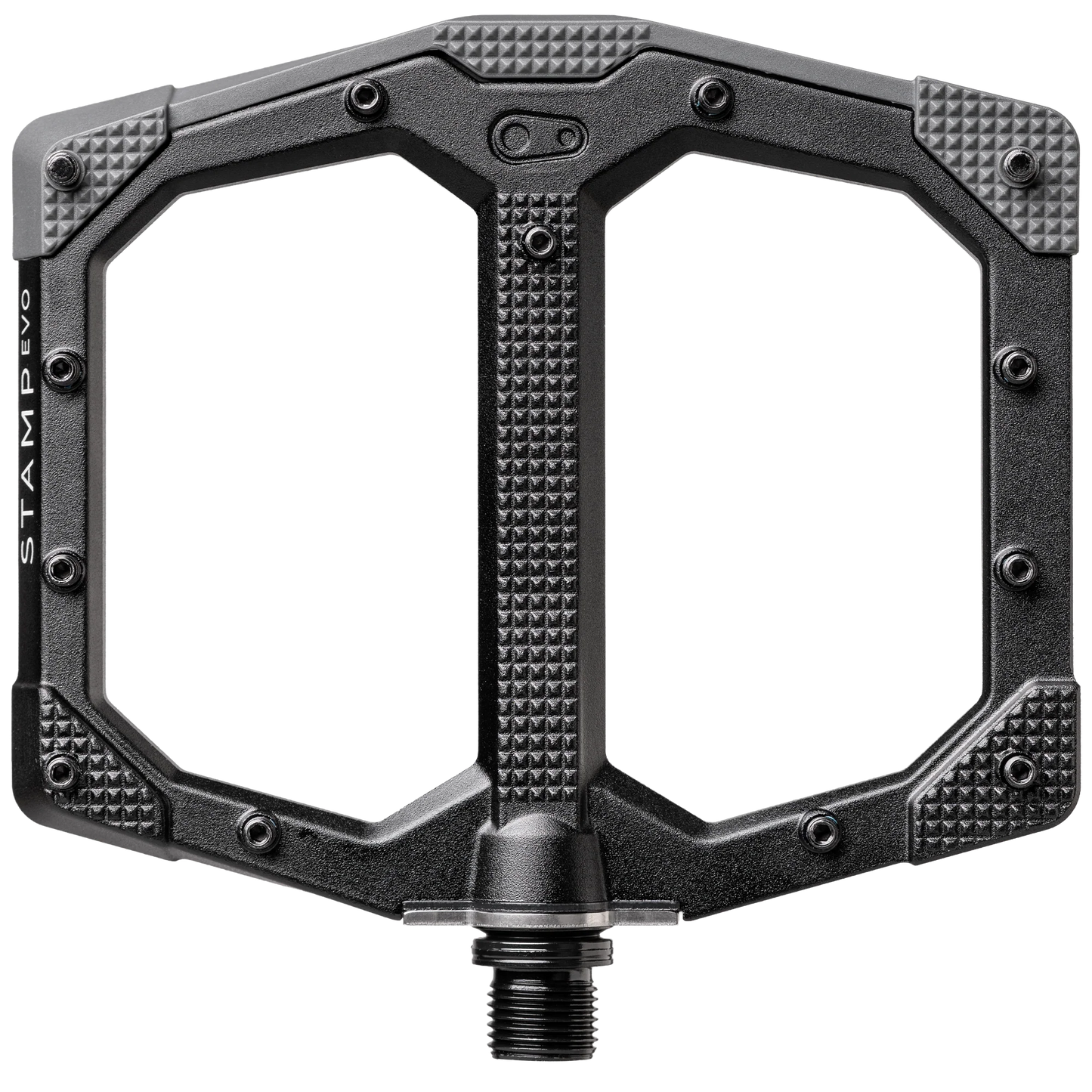 CRANKBROTHERS STAMP EVO Grote platte pedalen Zwart