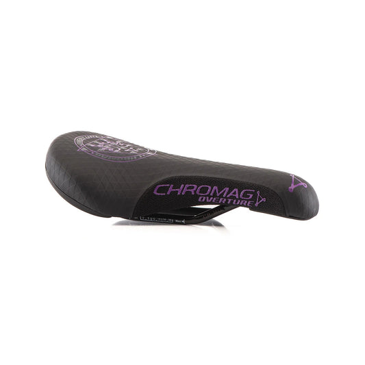 CHROMAG OVERTURE Zadel Semenuk Rails CrMo Zwart/Violet