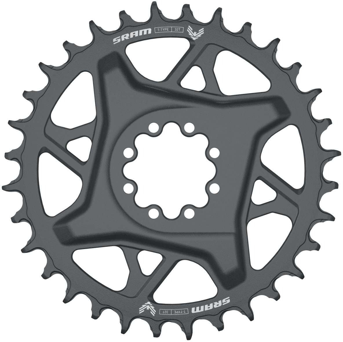 SRAM GX T-Type EAGLE BOOST 12V DM kettingblad, offset 3 mm, grijs