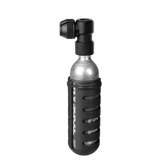 TOPEAK NANO AIRBOOSTER L CO2 slaghoedje + 16g CO2 patroon met schroefdraad (x1)