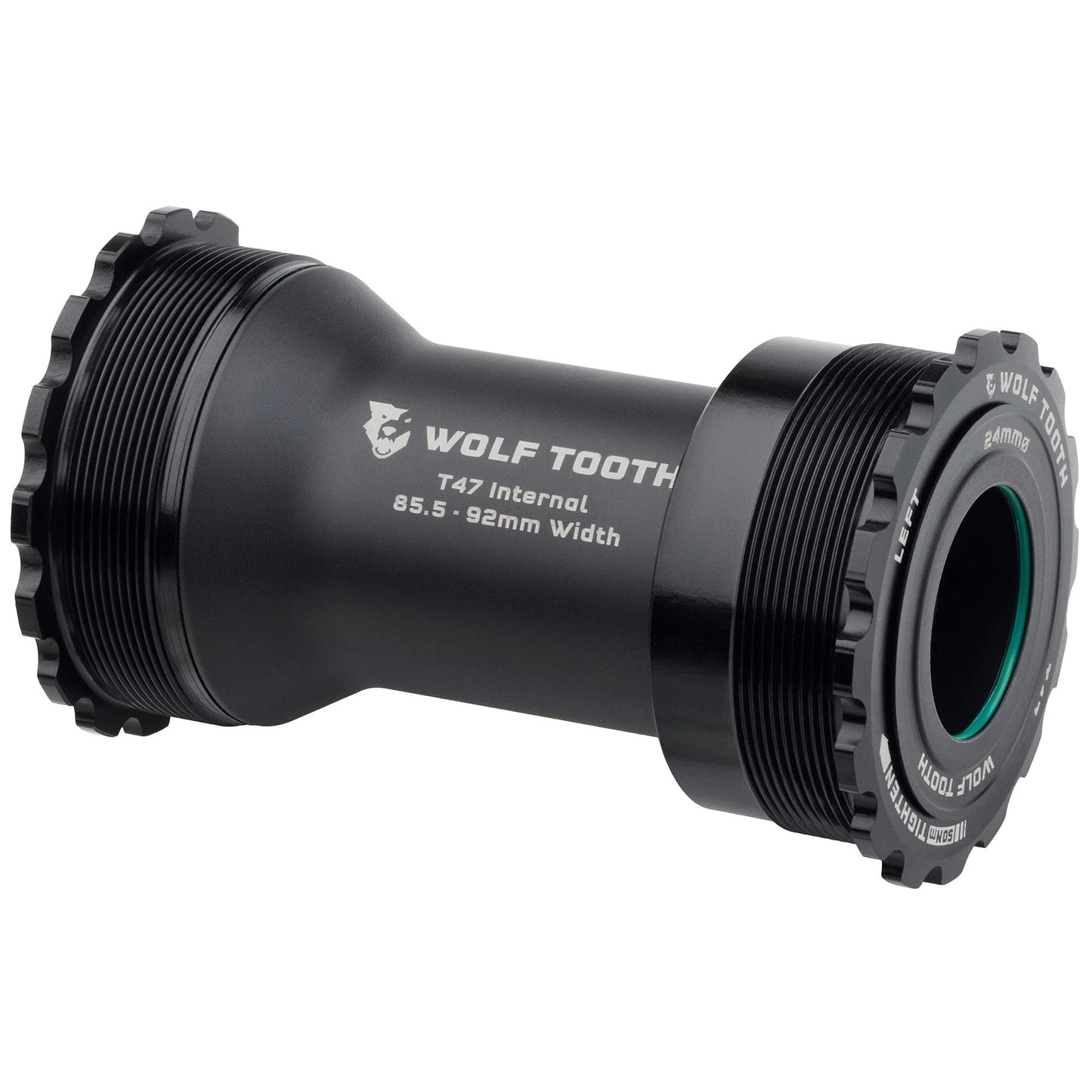 WOLFTOOTH T47 24mm Zwart crankstel