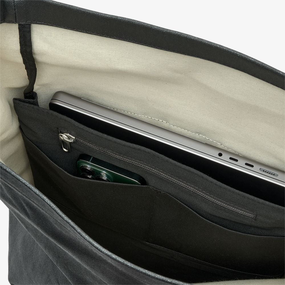 Rugzak BROOKS PICKWICK COTTON CANVAS 26L Zwart
