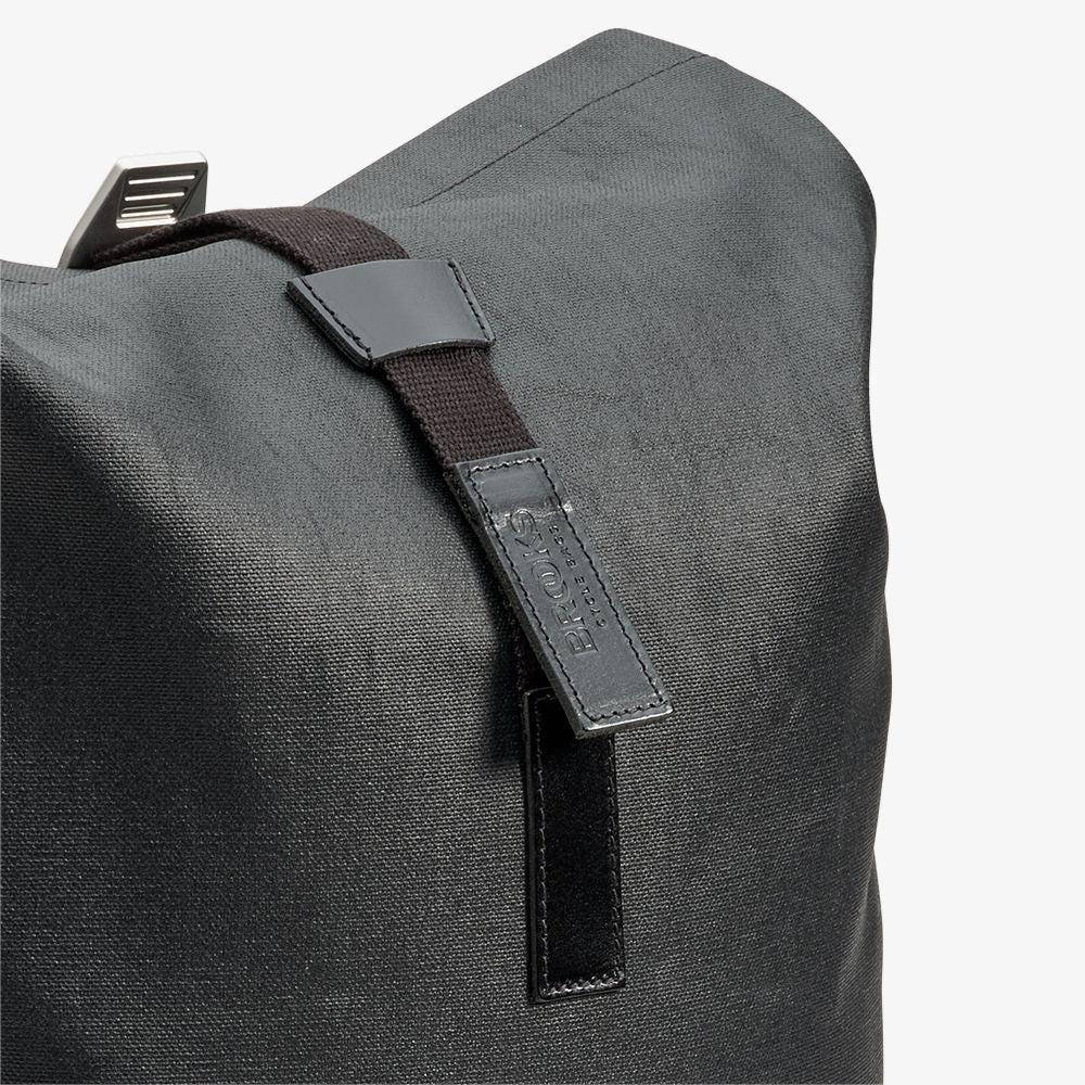 Rugzak BROOKS PICKWICK COTTON CANVAS 26L Zwart