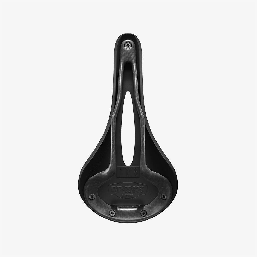 BROOKS CAMBIUM C13 CARVED 158 mm Zadel Zwart