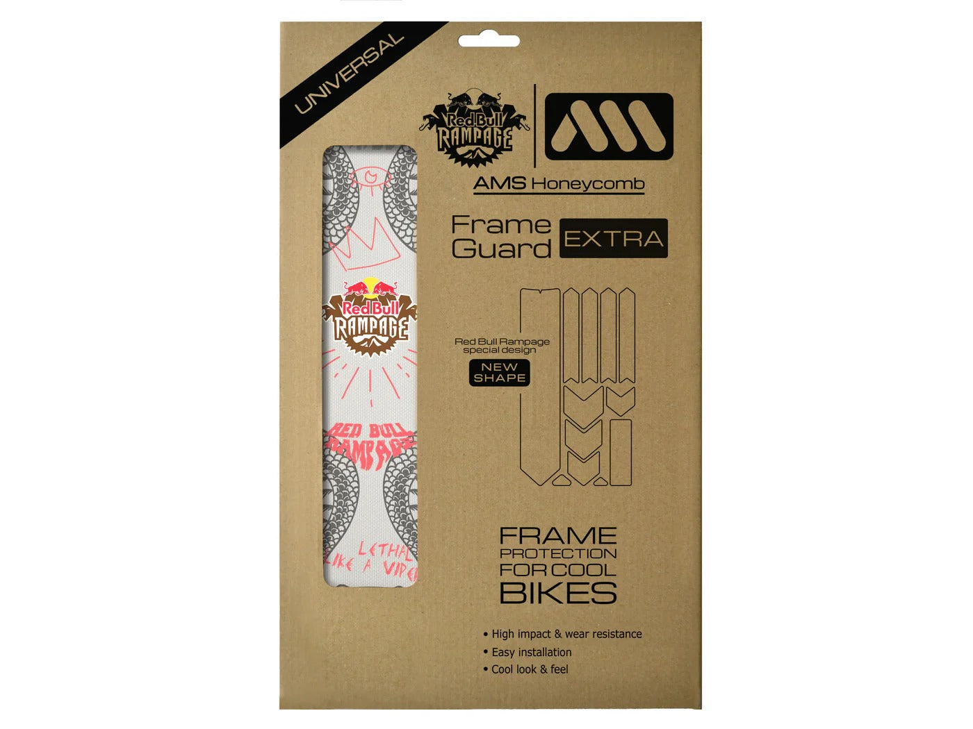 ALL MOUNTAIN STYLE EXTRA framebeschermer Red Bull Rampage Freeride Grijs