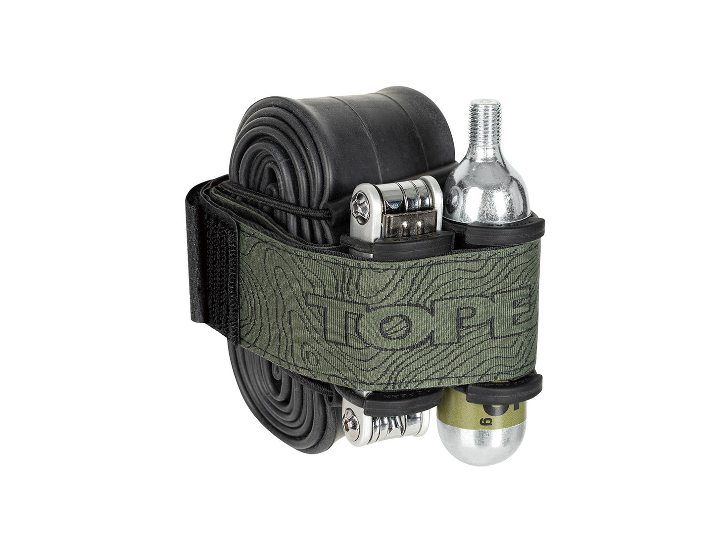 TOPEAK ELEMENTA STRAP L Universele band Groen