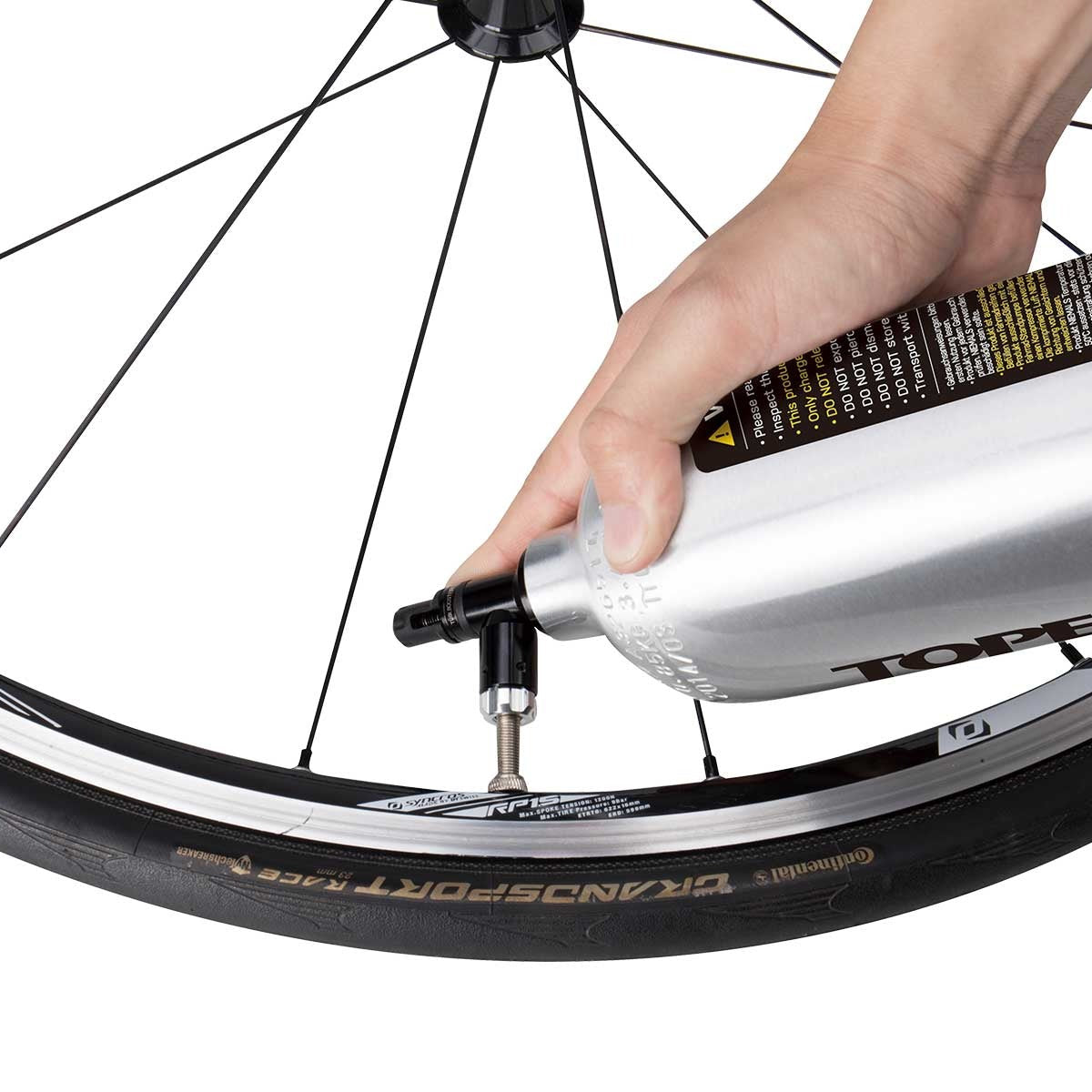 Tubeless compressorpatroon TOPEAK TUBIBOOSTER