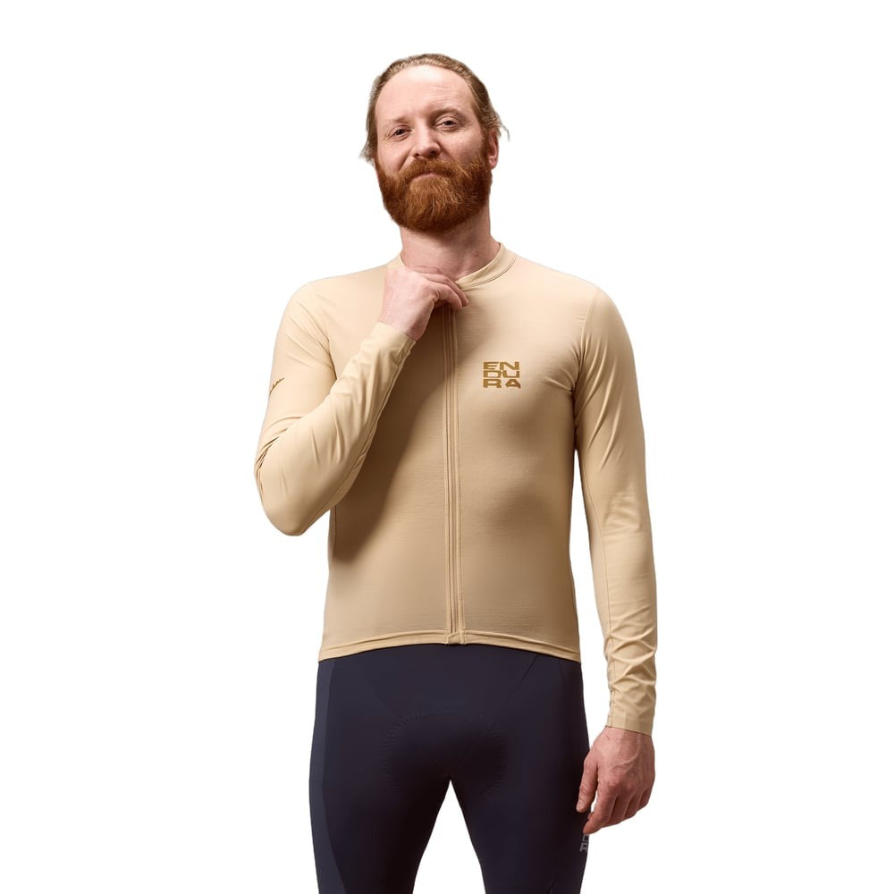 Shirt ENDURA ALLTRACK RIDE Lange Mouwen Sand