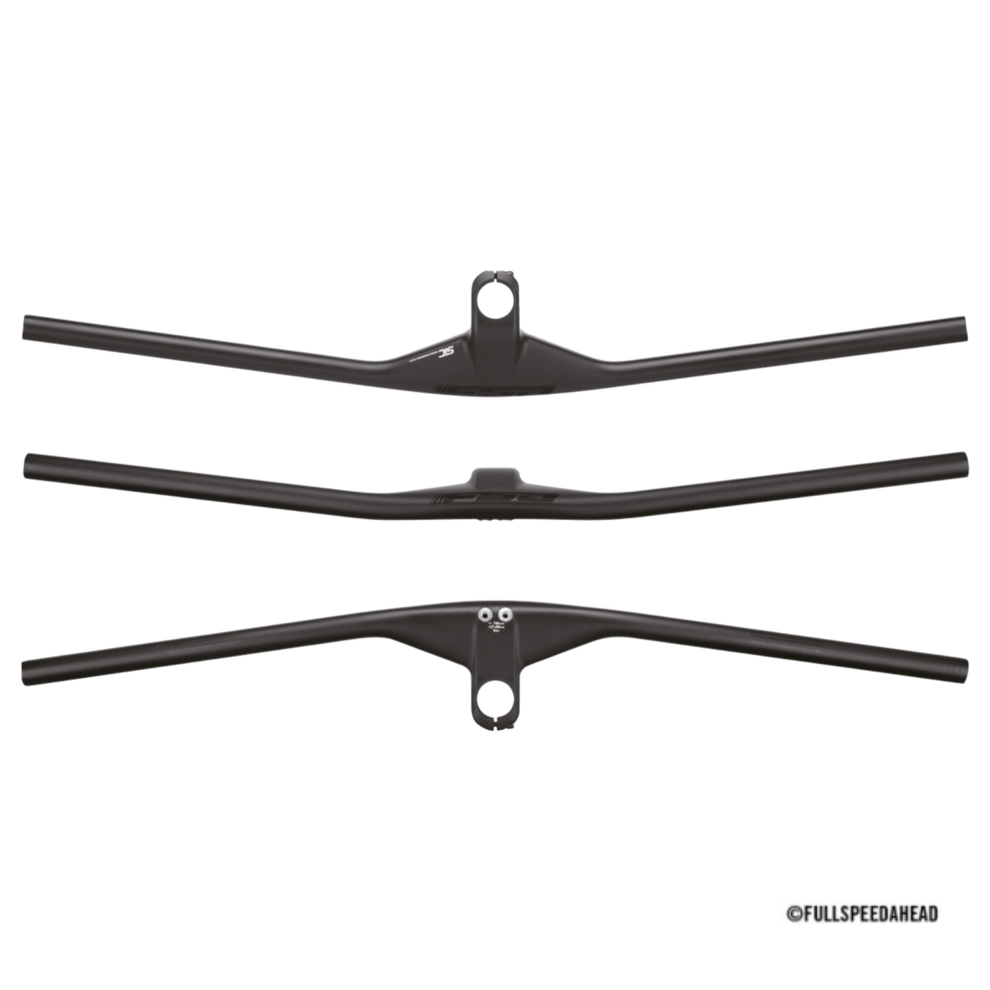 FSA NS SIC Flat Carbon geïntegreerd stuur 60mm x 780mm Carbon