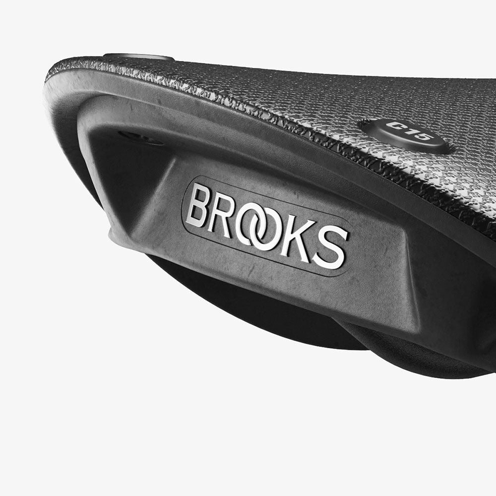 BROOKS CAMBIUM C15 CARVED Zadel Zwart