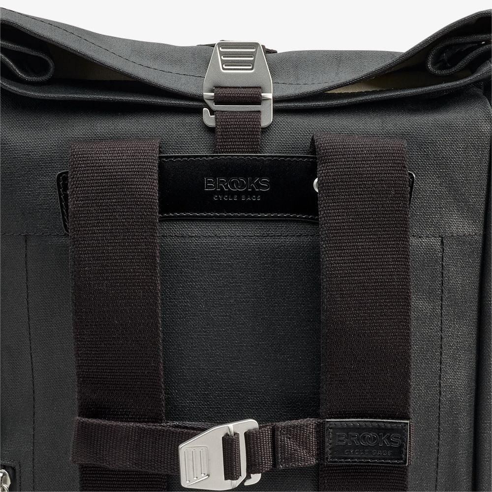 Rugzak BROOKS PICKWICK COTTON CANVAS 26L Zwart