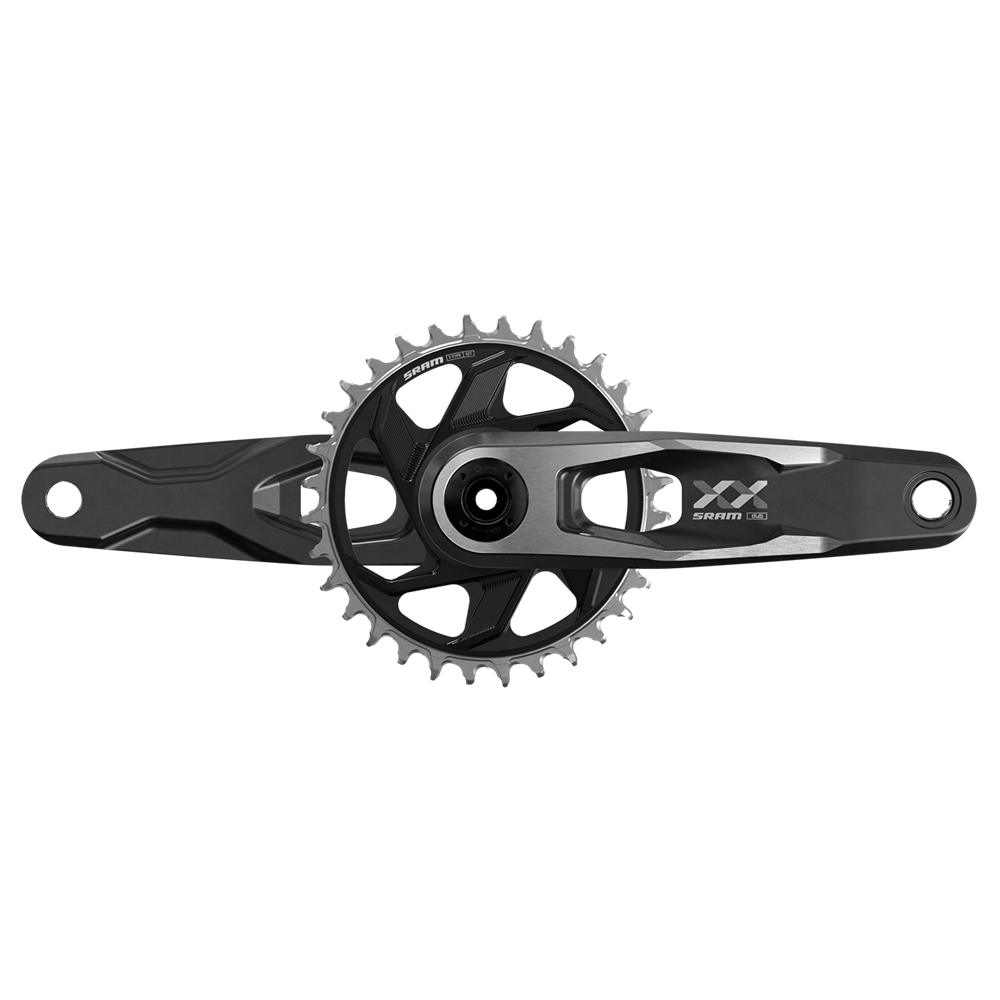 SRAM XX DH T-TYPE DUB WIDE 55mm 7V Mono crankstel