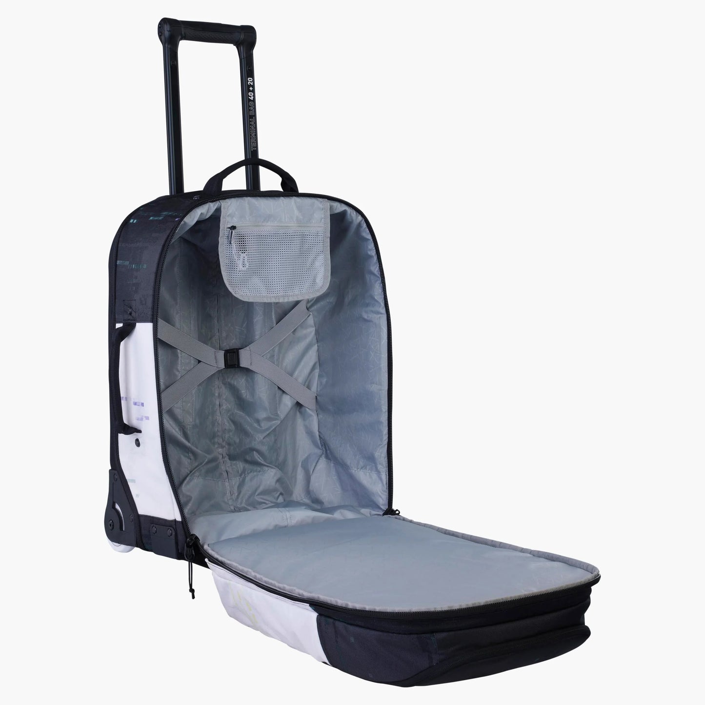 EVOC Trolley koffer 40L +20L Zwart/wit