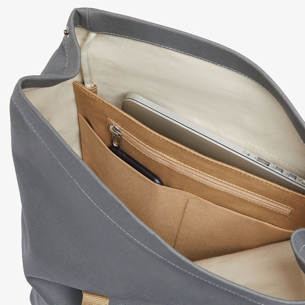 Rugzak BROOKS PICKWICK COTTON CANVAS 12L Grijs