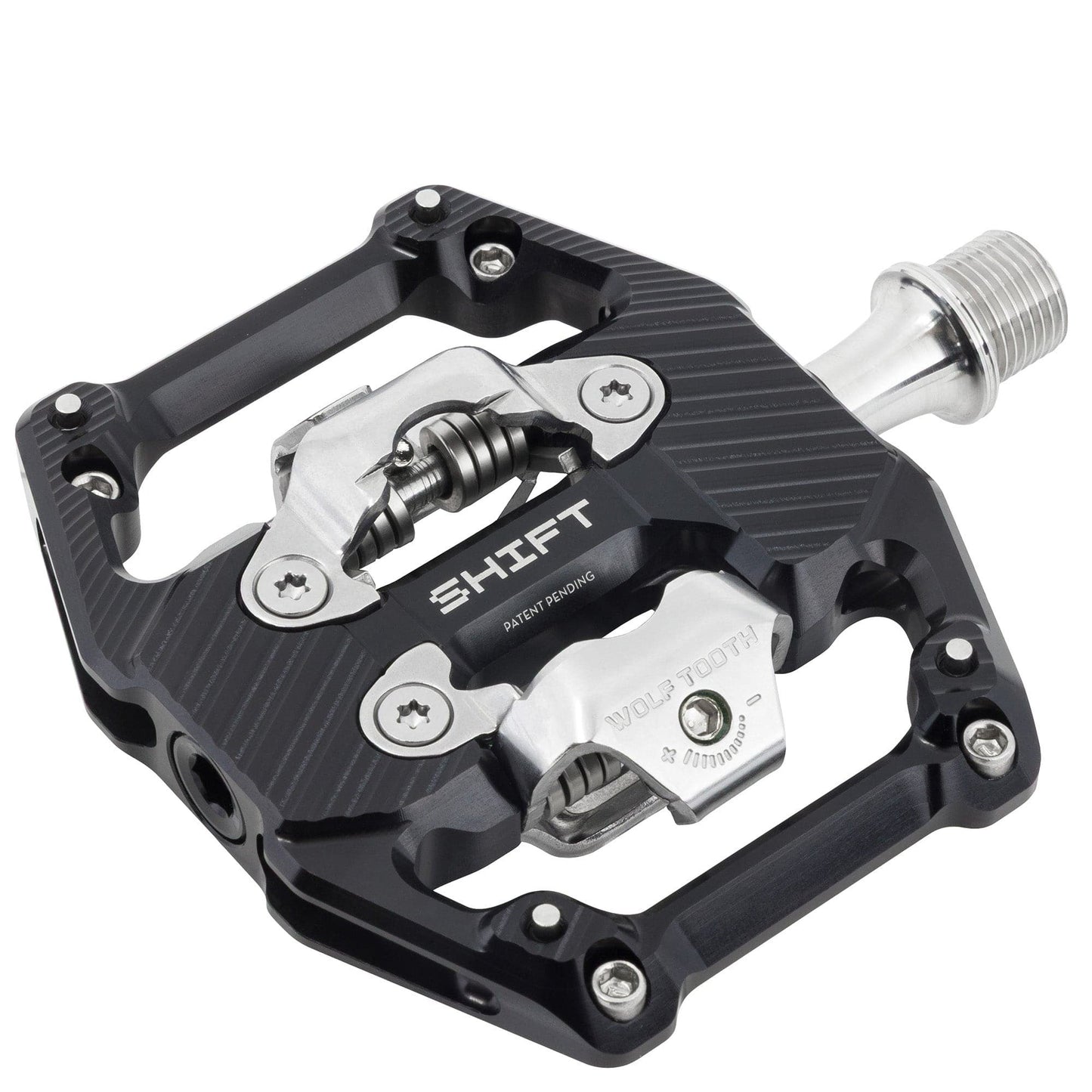 WOLF TOOTH GRAVITY CLIPLESS pedalen Zwart