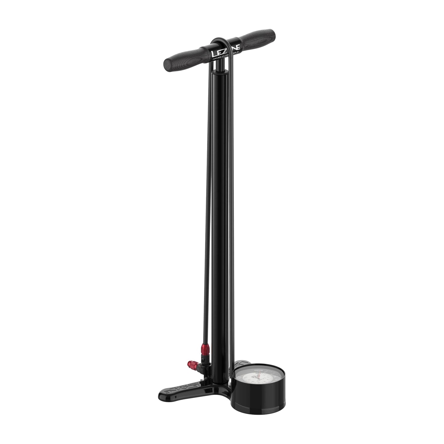 LEZYNE ALLOY VLOERDRIVE 3,5 voet Pomp Zwart