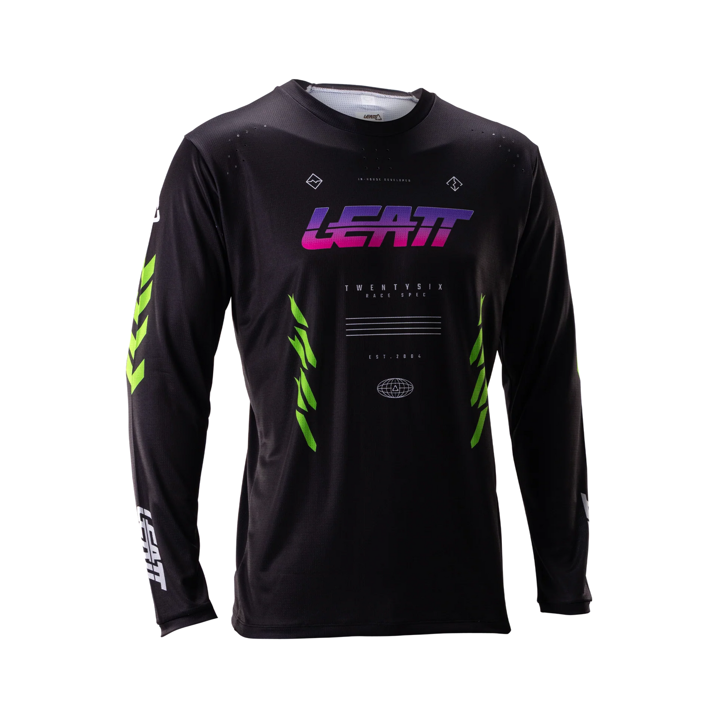 LEATT MTB GRAVITY 4.0 Lange Mouw Trui Zwart/Paars