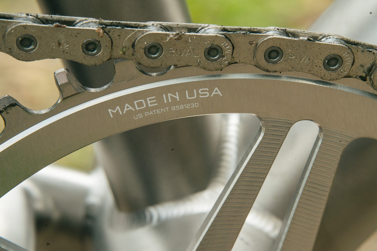 WOLF TOOTH BOOST Direct Mount SRAM Raw Silver Mono kettingblad