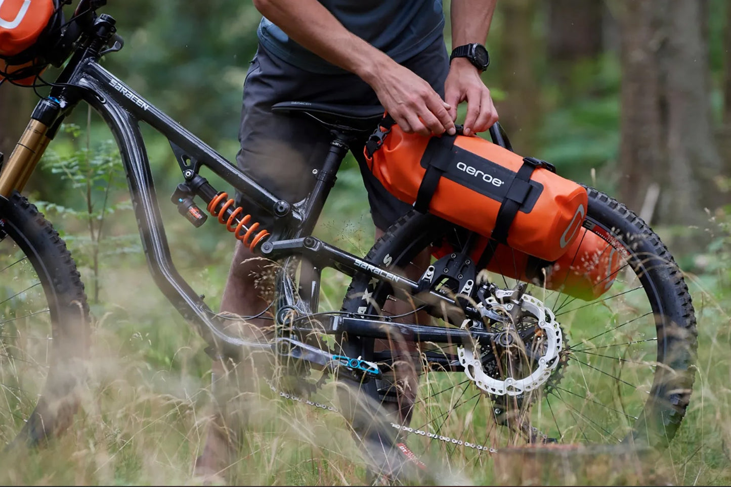 AEROE 8 L Rugged Waterdichte Tas Oranje