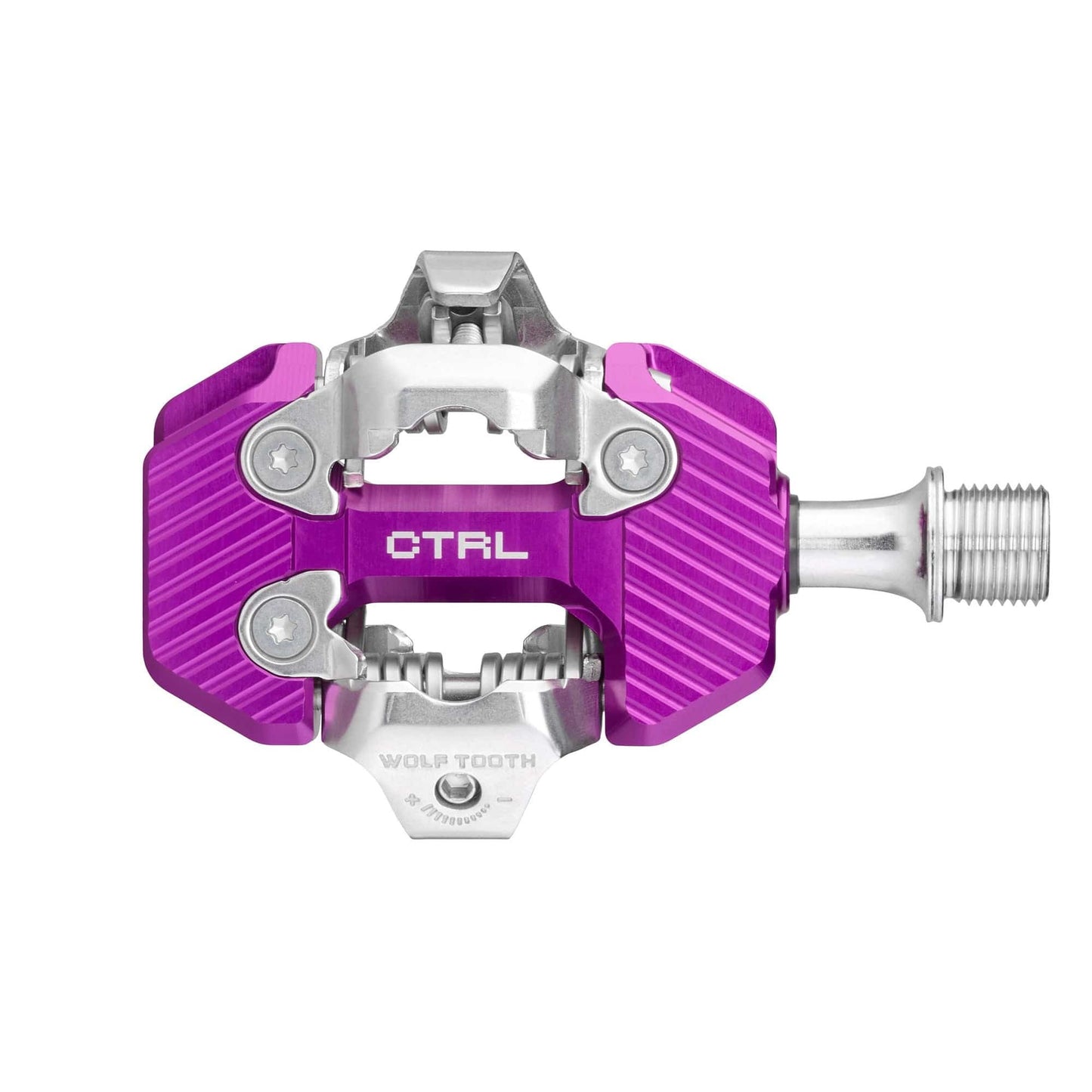 WOLF TOOTH CTRL TRAIL Clipless pedalen Violet