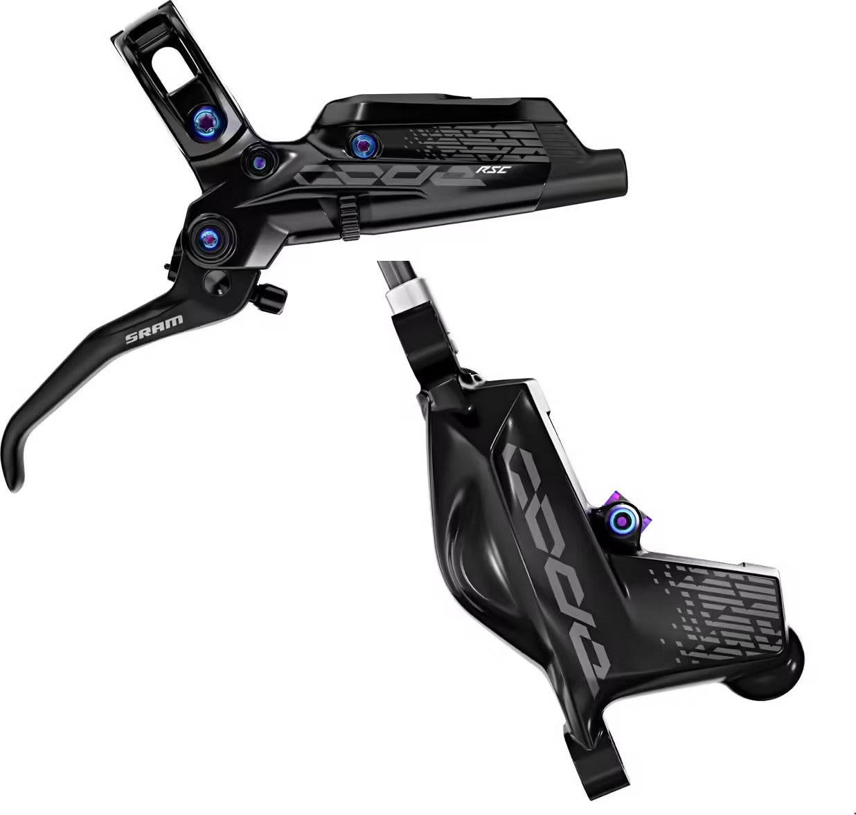 SRAM CODE RSC Voorrem Regenboog Metalen Remblokken