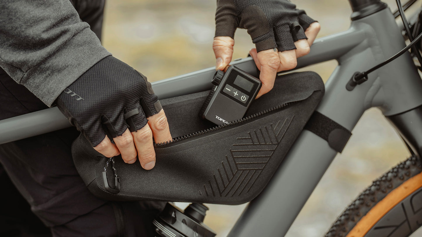 TOPEAK E-BOOSTER DIGITAL MINI Mini elektrische pomp