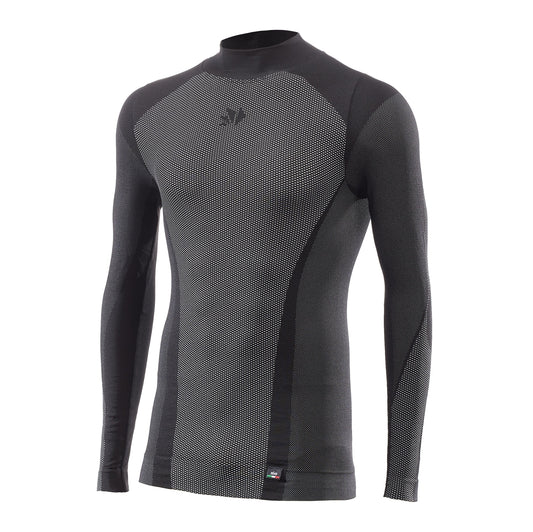 SIXS TS2 V2 Ondergoed met lange mouwen Carbon Zwart