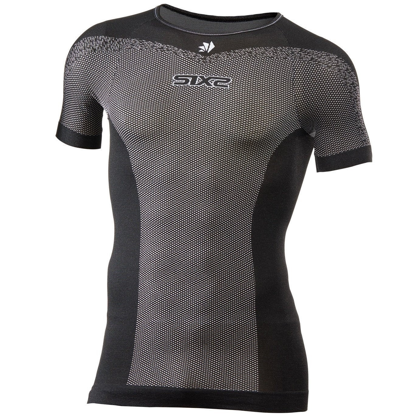 SIXS TS1L BT Korte Mouw Ondergoed Carbon Zwart