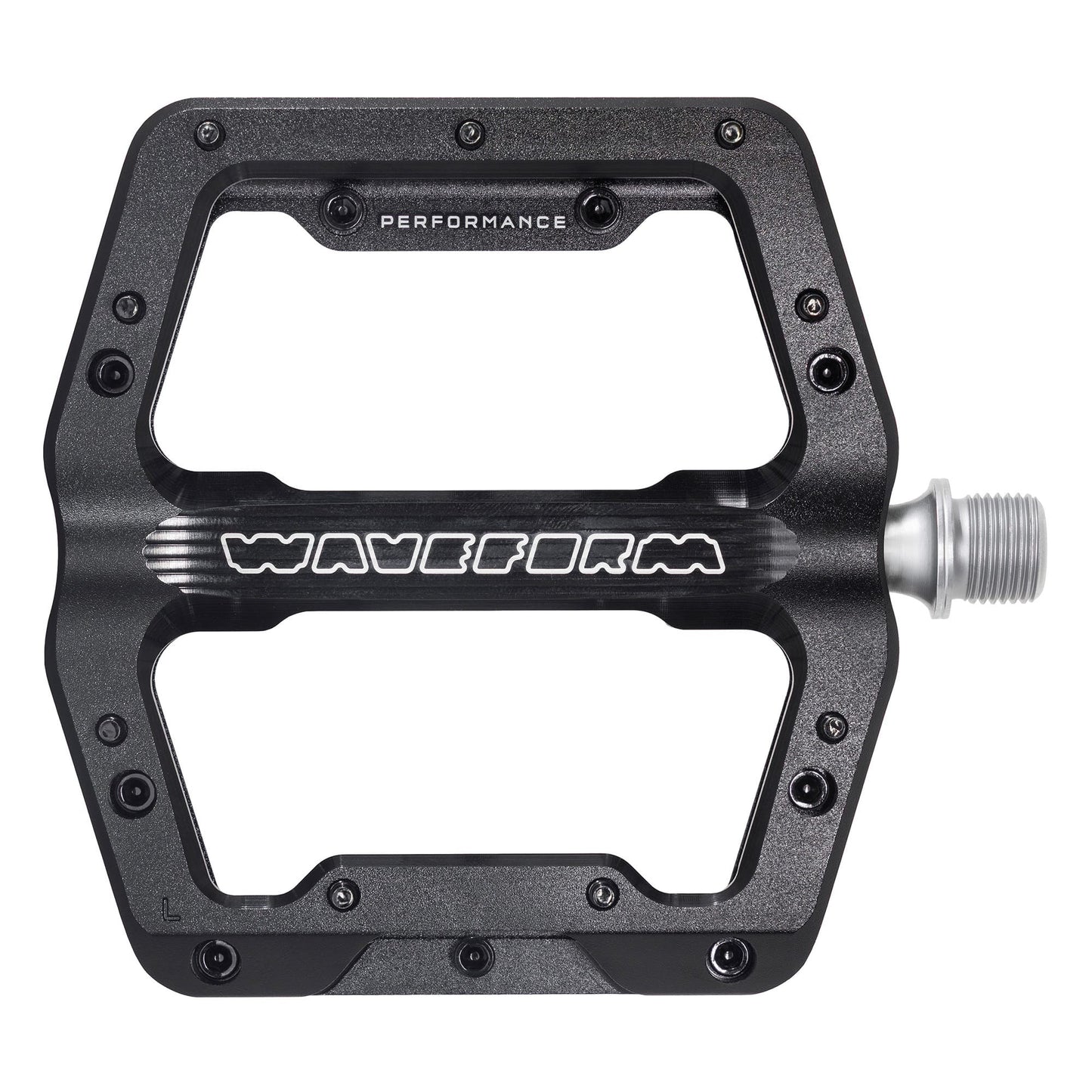 WOLF TOOTH WAVEFORM PERFORMANCE platte pedalen, zwart