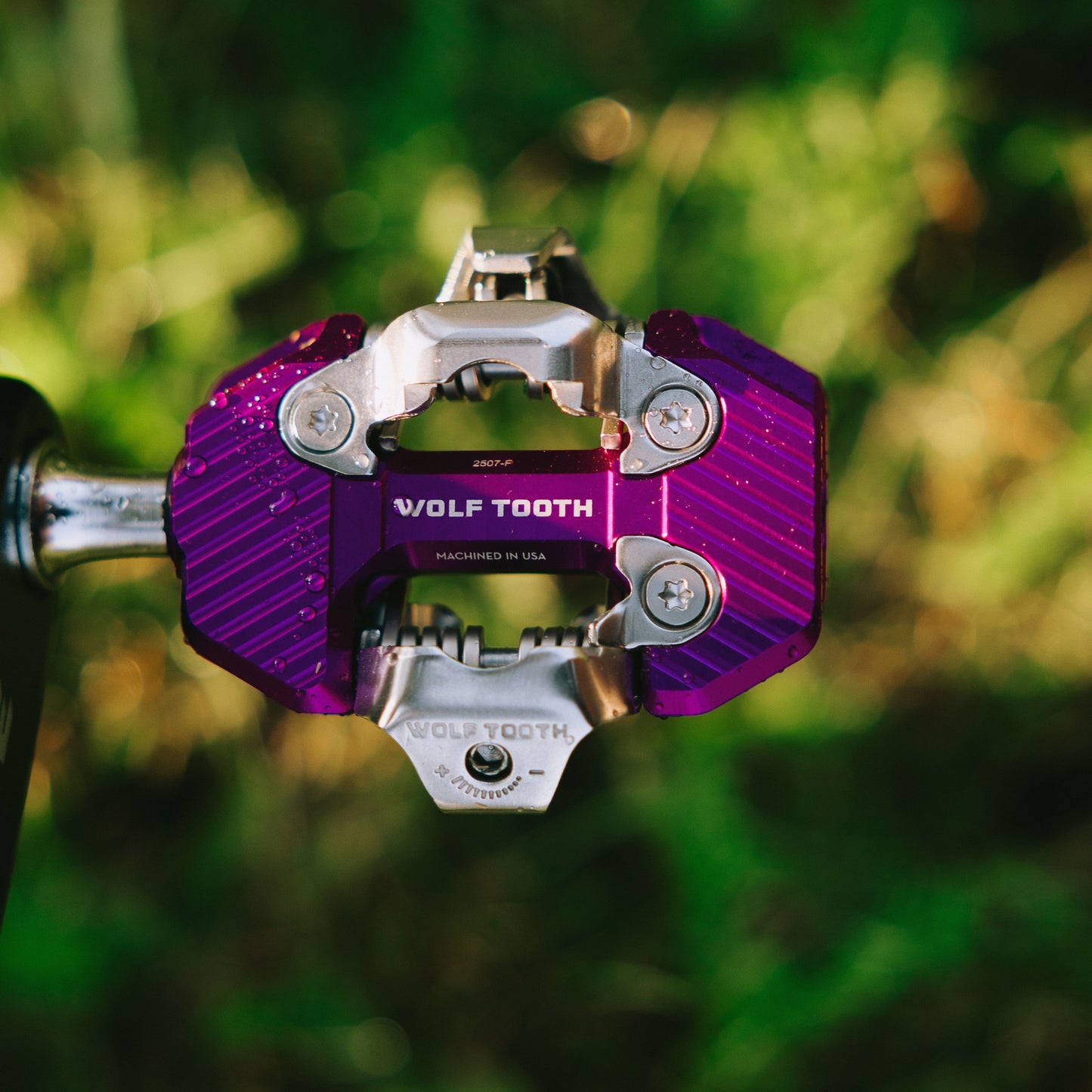 WOLF TOOTH CTRL TRAIL Clipless pedalen Violet
