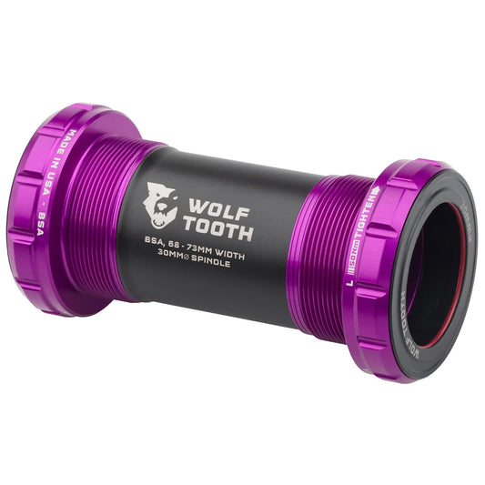 WOLFTOOTH BSA 24mm Ultraviolet Paars crankstel