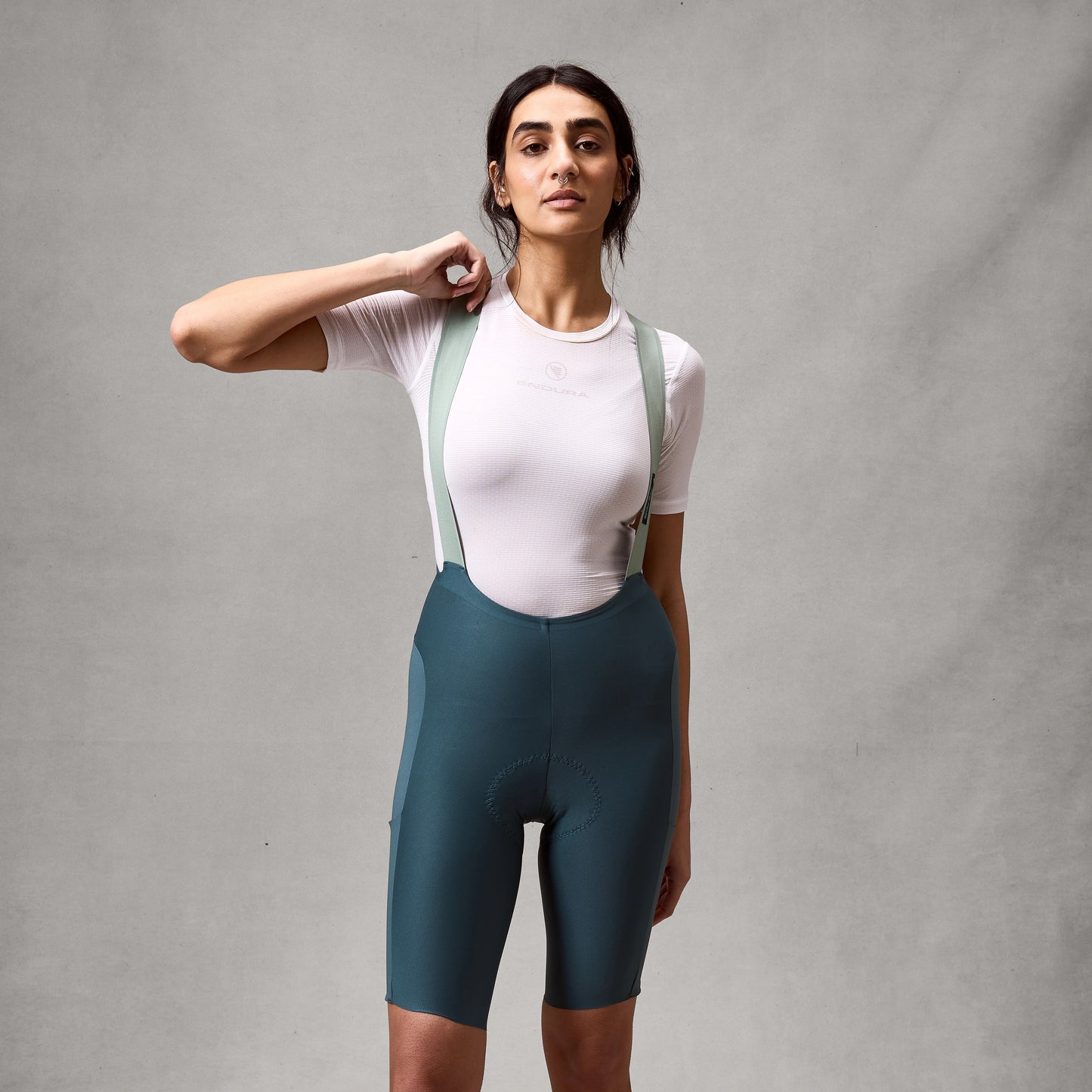 Dames ENDURA ALLTRACK RIDE Bib Tight Teal