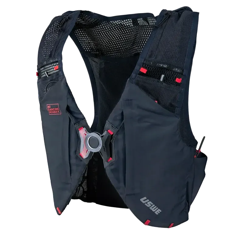 USWE BIKE 8L Hydration Jacket Zwart