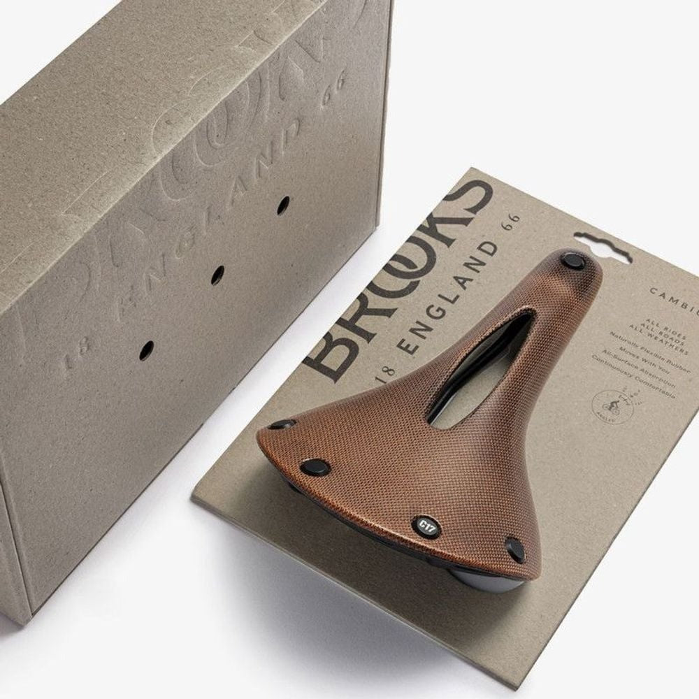 BROOKS CAMBIUM C17 GESNEDEN ZADEL Oranje