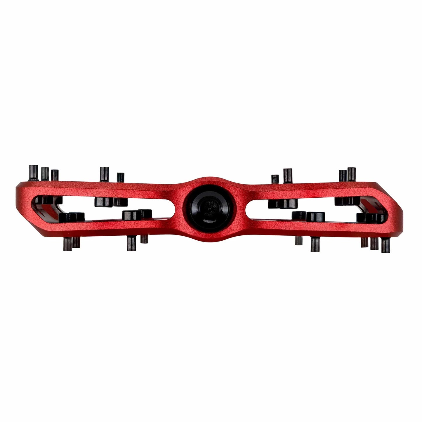 WOLF TOOTH WAVEFORM PERFORMANCE platte pedalen, rood
