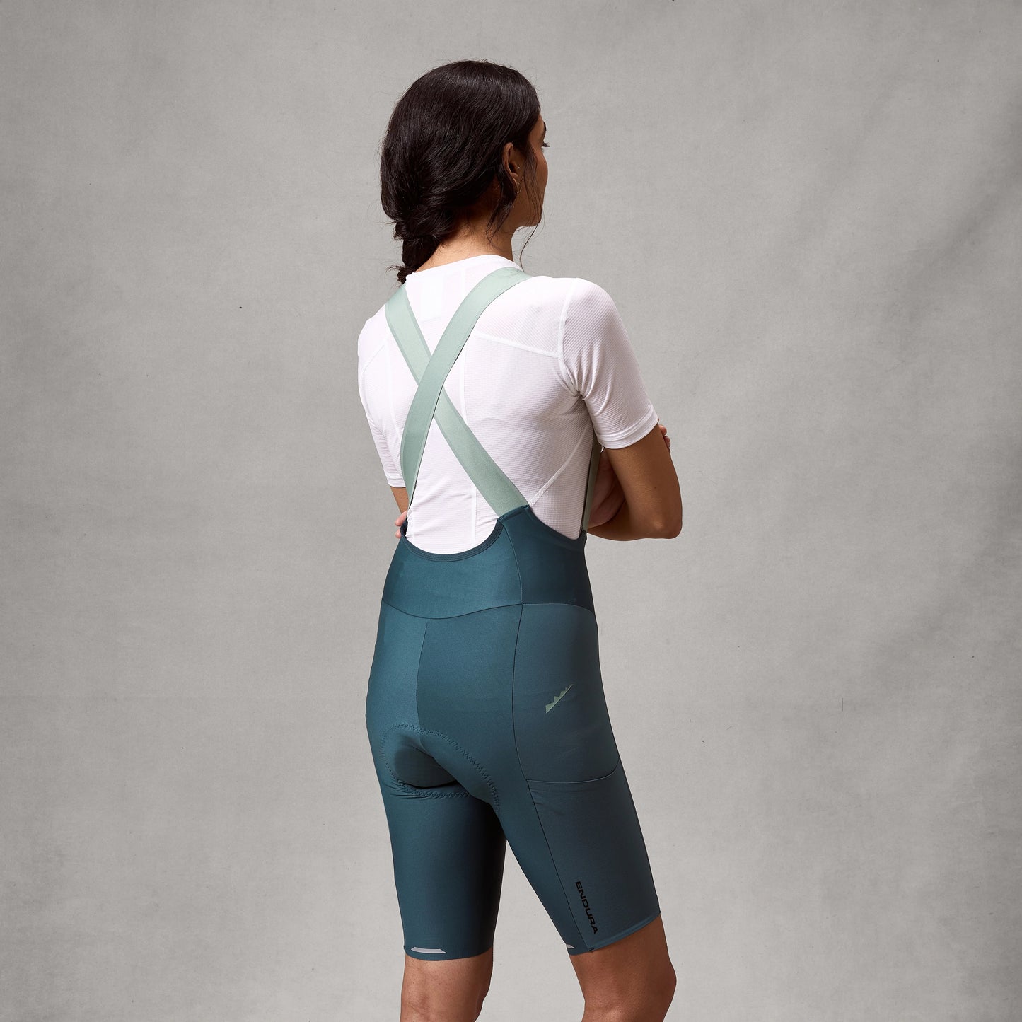 Dames ENDURA ALLTRACK RIDE Bib Tight Teal