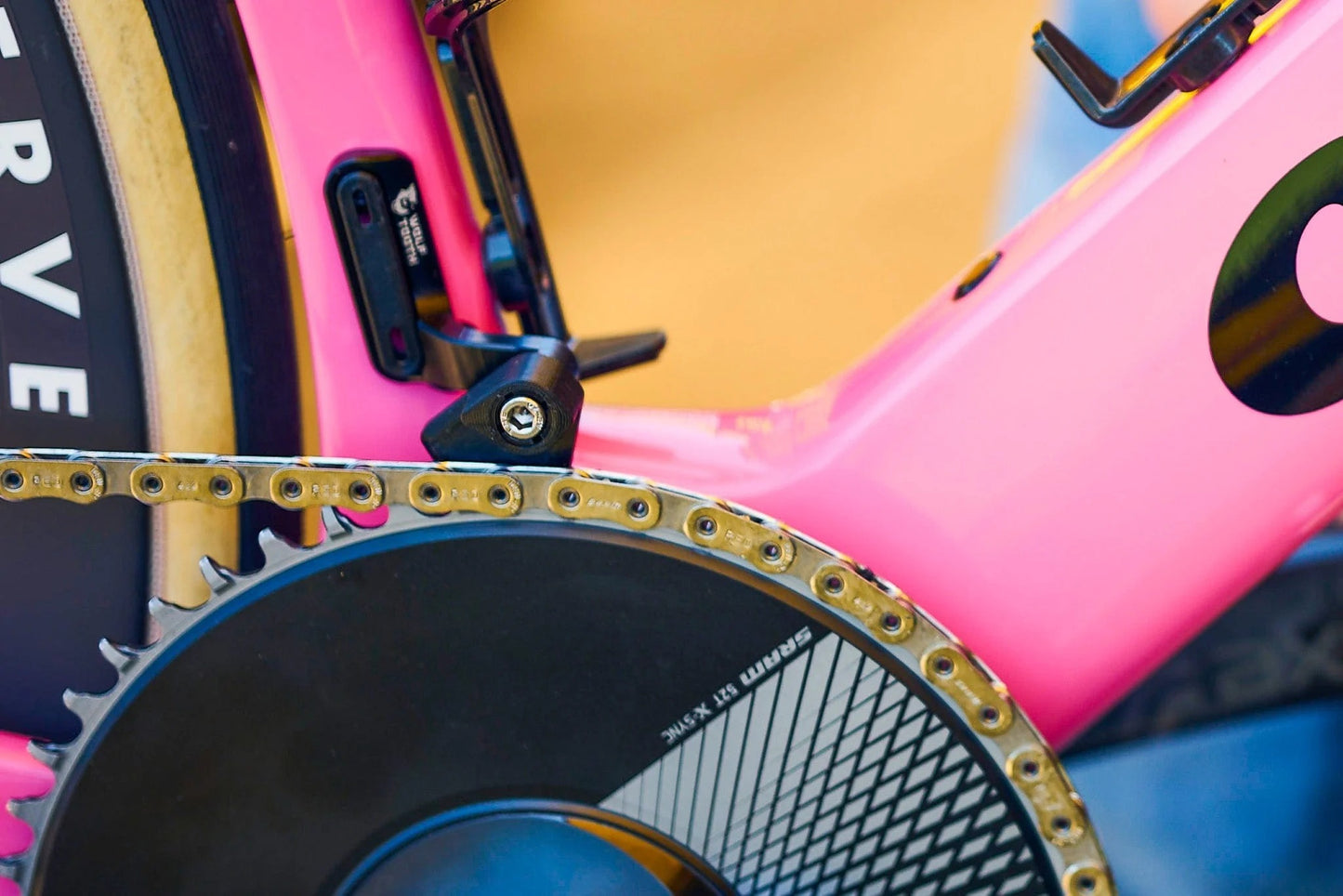 WOLFTOOTH AERO High Sweep kettinggeleider voor CERVELO