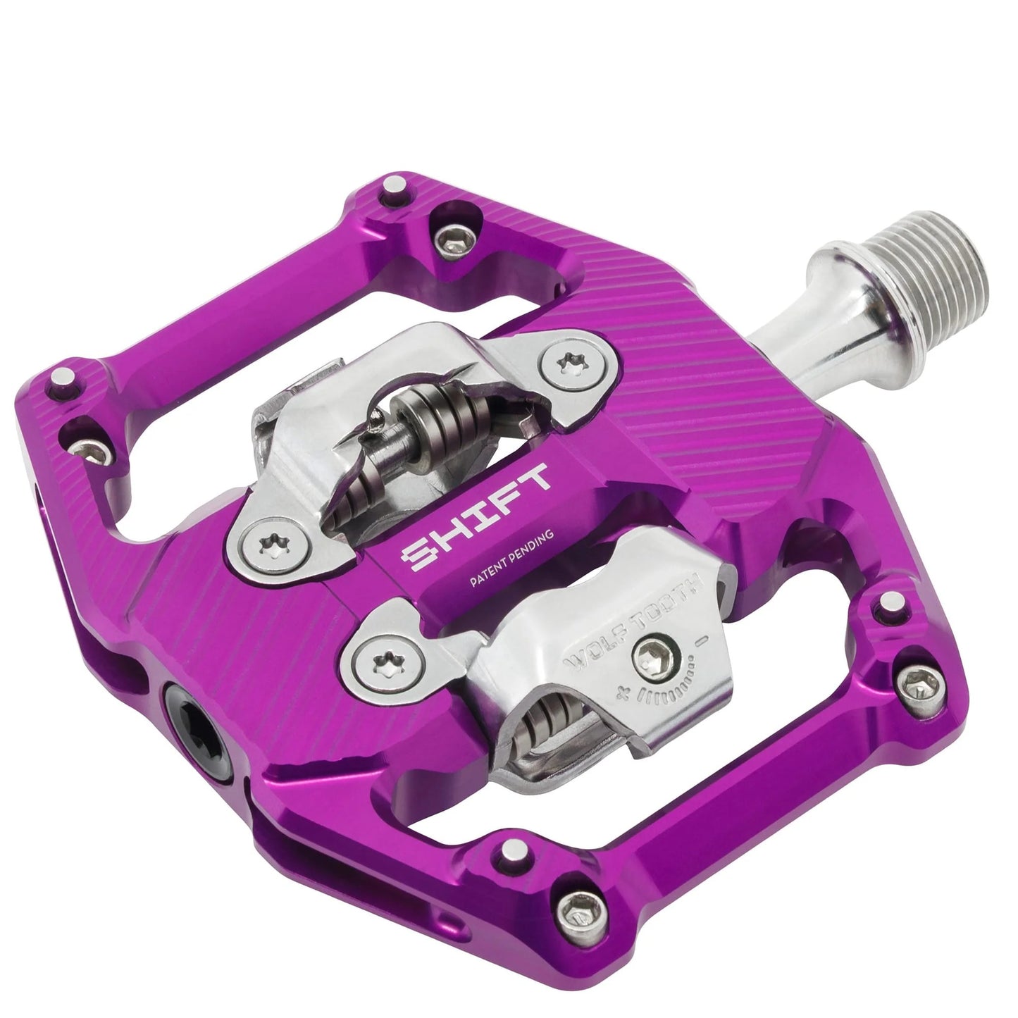 WOLF TOOTH GRAVITY CLIPLESS Violet pedalen