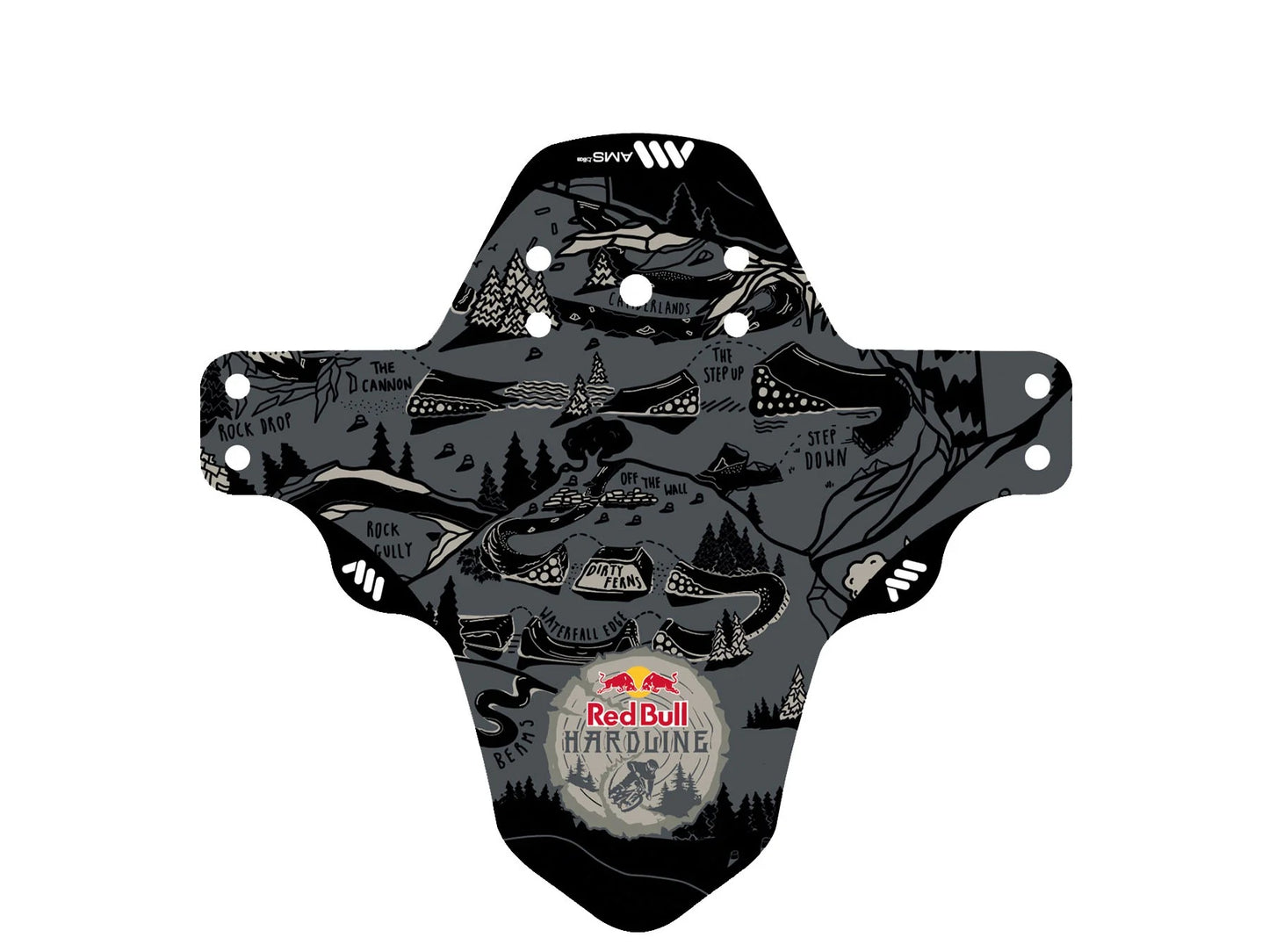 ALL MOUNTAIN STYLE Spatbord Red Bull Hardline
